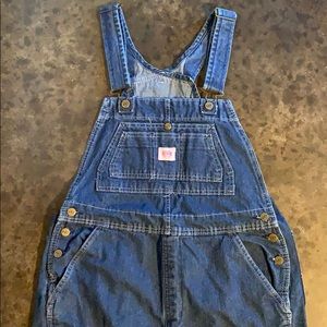 Women’s Key denim overalls